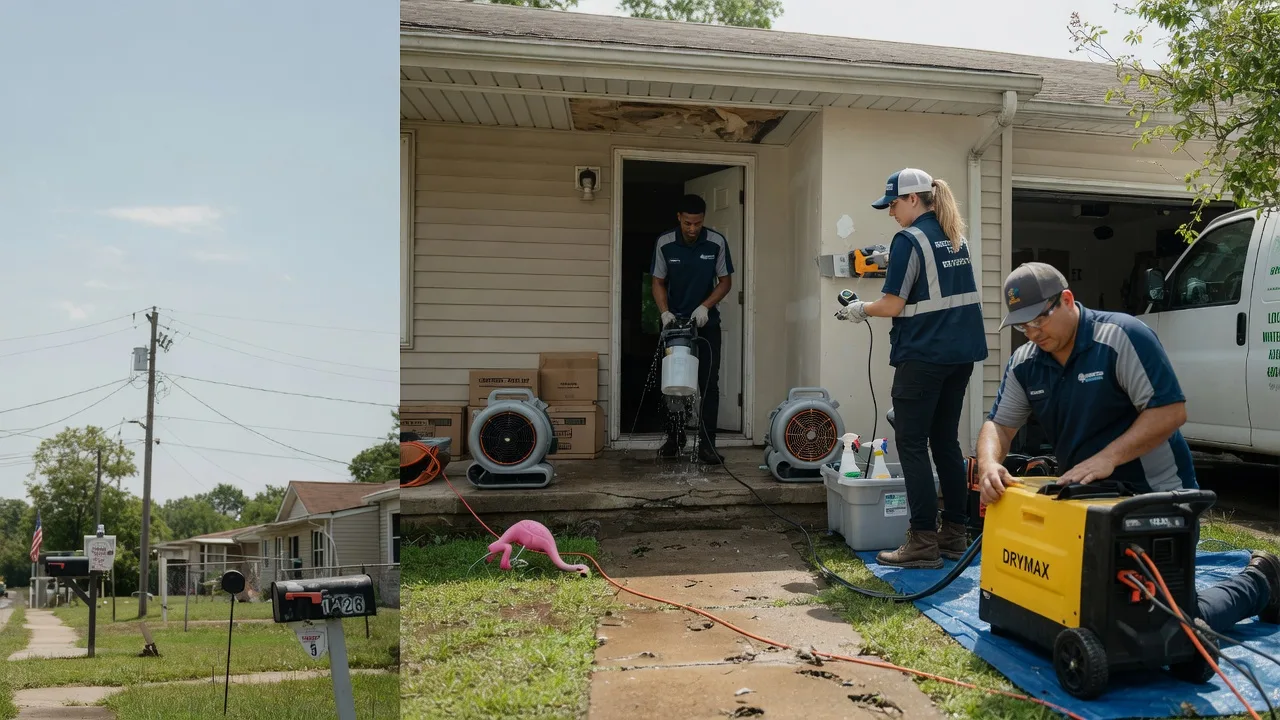Storm Damage Water Removal in Arkansas City, AR near me